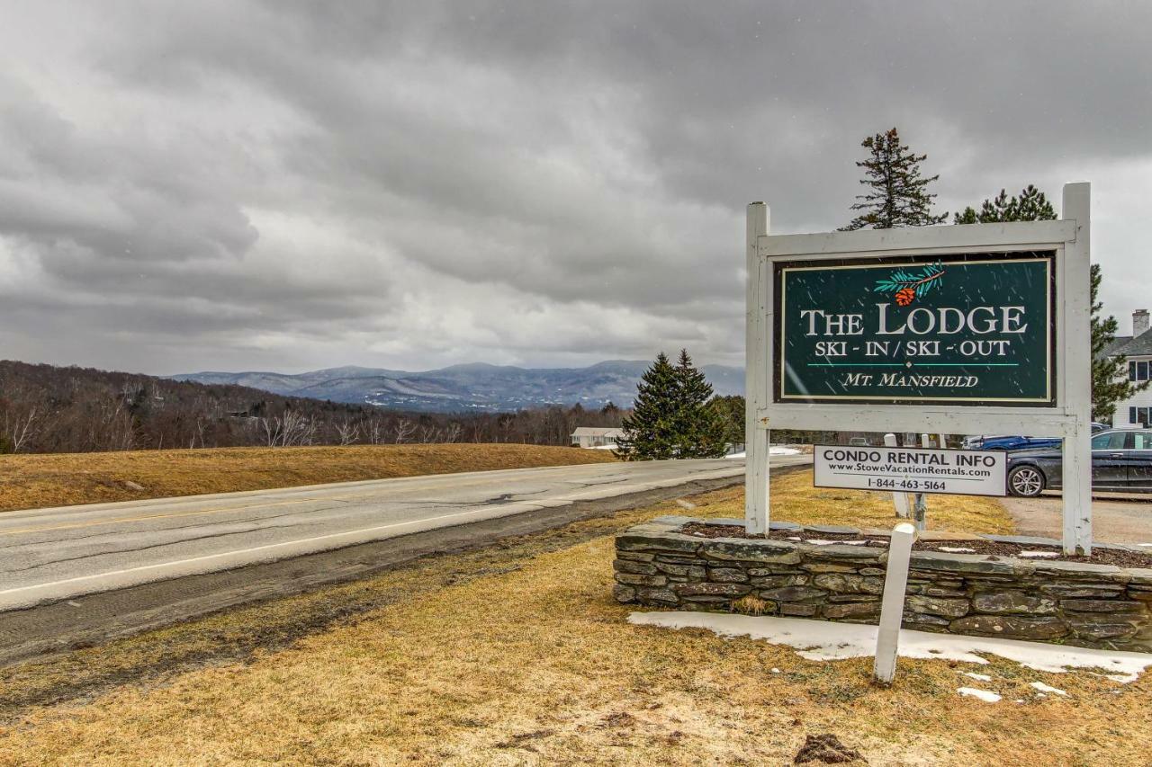 The Lodge #23 Stowe Fork Exteriör bild